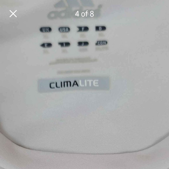 Adidas XL Climalite Men's Shirt Short Sleeve - Picture 7 of 9